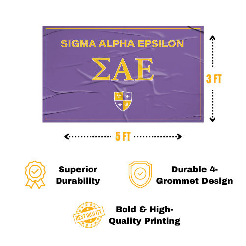 Sigma Alpha Epsilon Flag